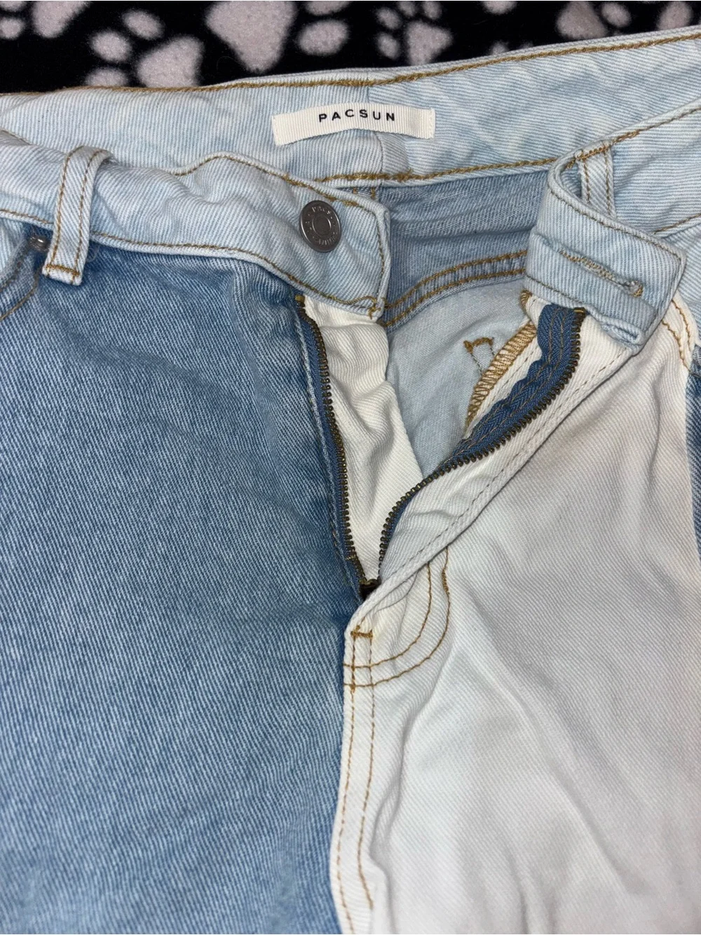 Patchwork Light Blue womans Jeans